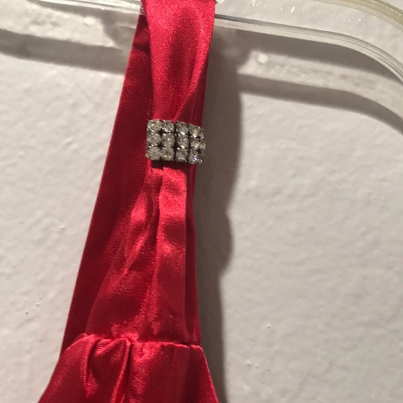 F21 Red Rhinestone Top - Picture 3 of 5